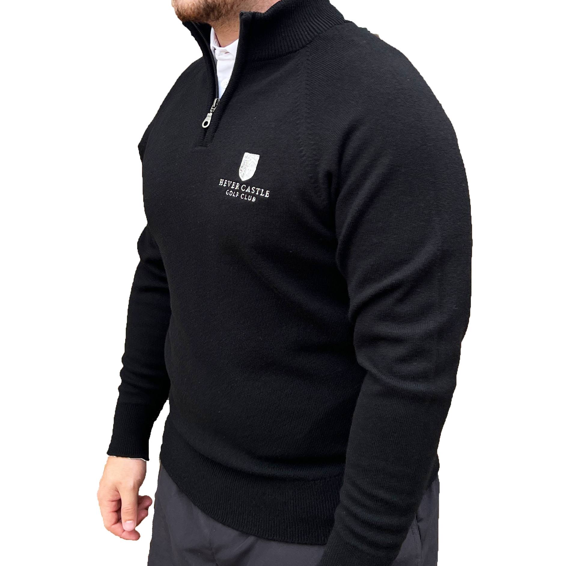 Hever Castle Golf Club Jumper Black